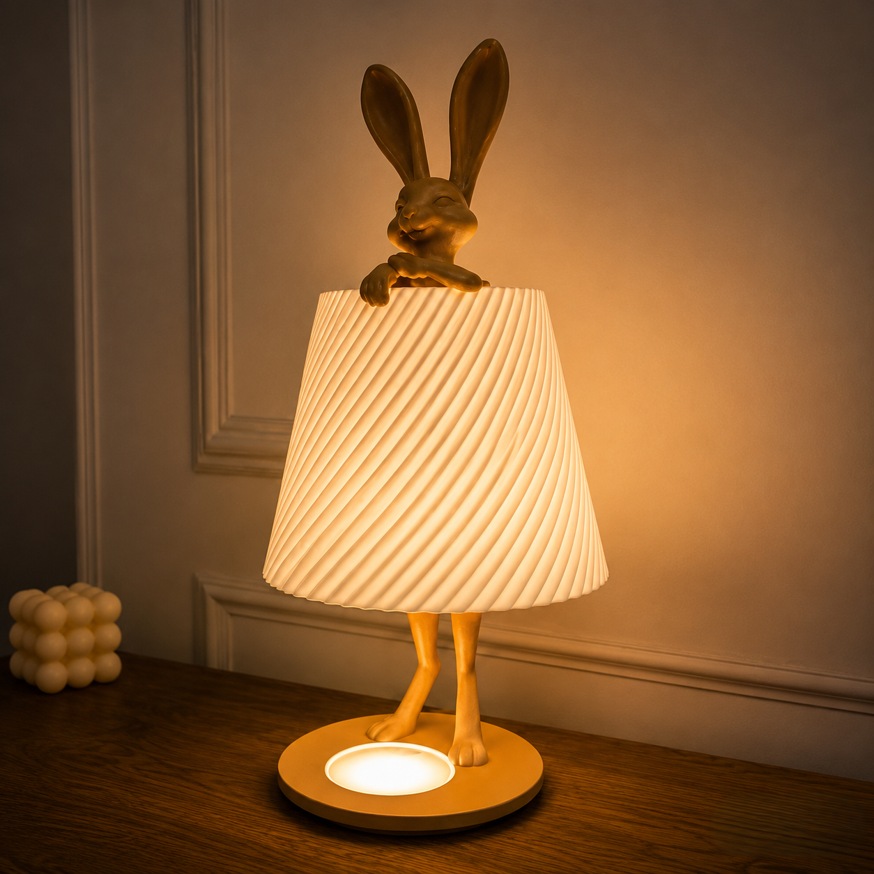 🐰 Bunny Glow Table Lamp – Whimsical 3D Printed Decor